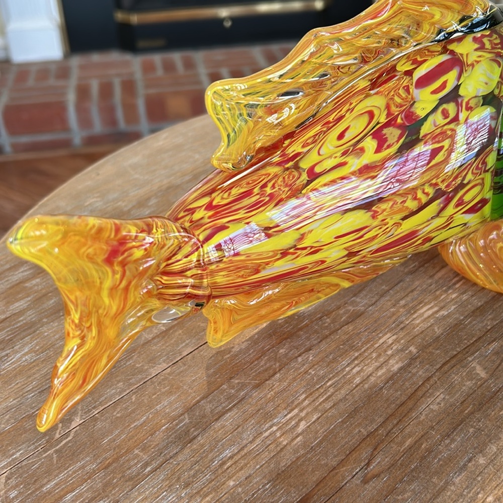 Glass Fish. Murano Style Glass - Picture 8 of 17